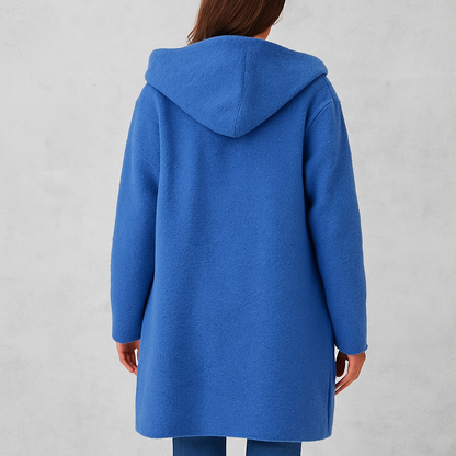 Warmer Damen Mantel aus Teddyfleece | Kuschelig & Elegant für Winter