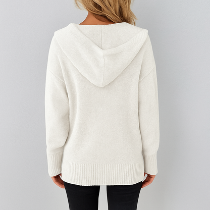 Lässiger Damen Strickjacke mit Knopfleiste | Herbst Winter