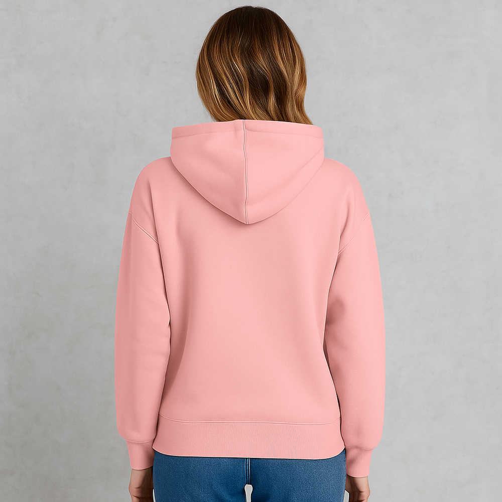 Damen Hoodie mit Herz Print | Lässig & Bequem