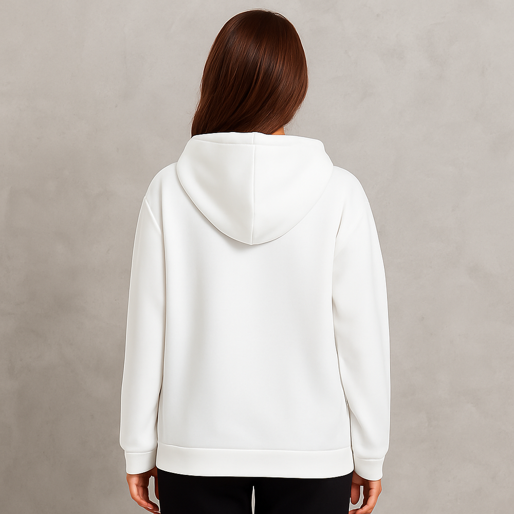 Damen Hoodie mit Herz Print | Lässig & Bequem