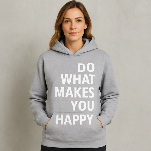 Lässiger Damen Hoodie mit Statement-Print | Freizeit & Winter