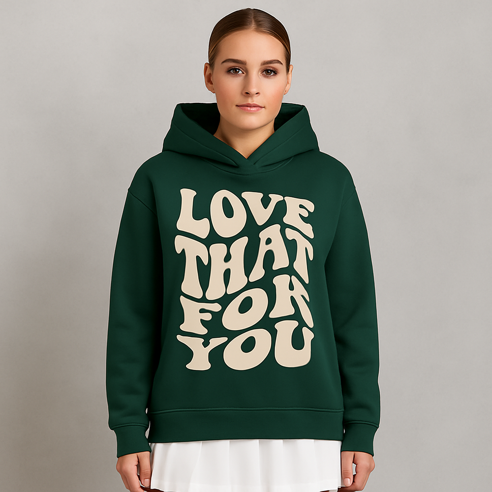 Damen Hoodie mit Statement Print | Lässig & Modern