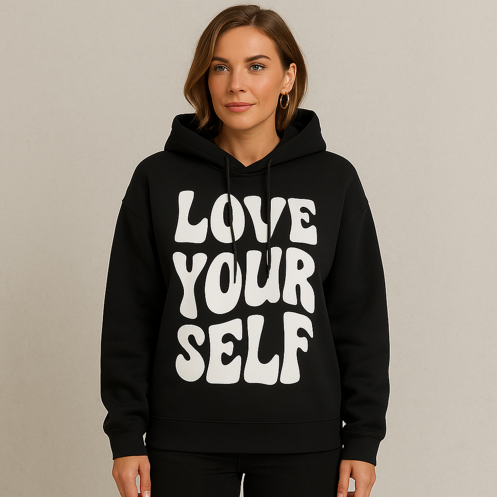 Damen Hoodie mit Statement Print | Lässig & Modern