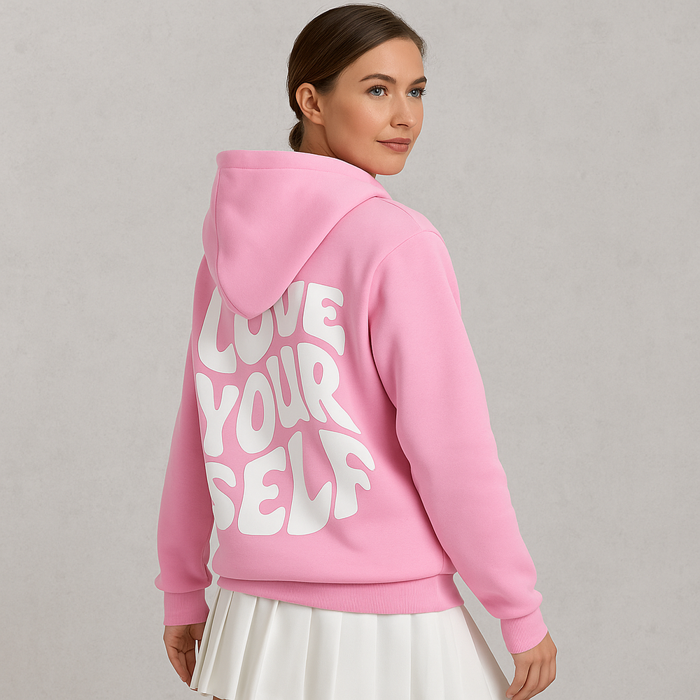 Damen Hoodie mit Statement Print | Lässig & Modern