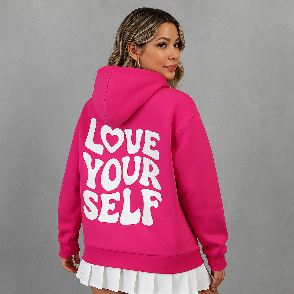 Damen Hoodie mit Statement Print | Lässig & Modern