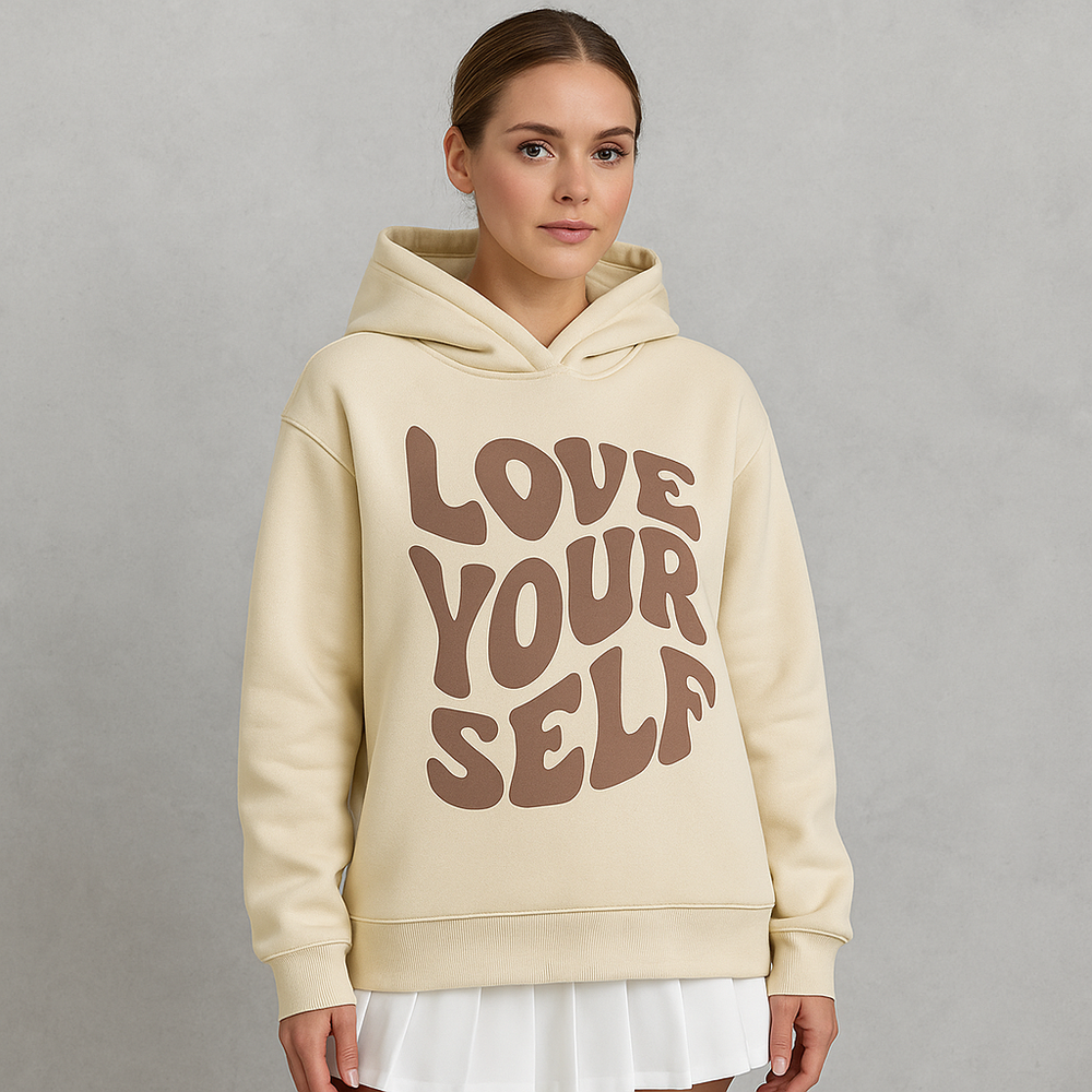 Damen Hoodie mit Statement Print | Lässig & Modern