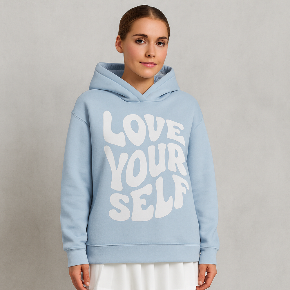 Damen Hoodie mit Statement Print | Lässig & Modern