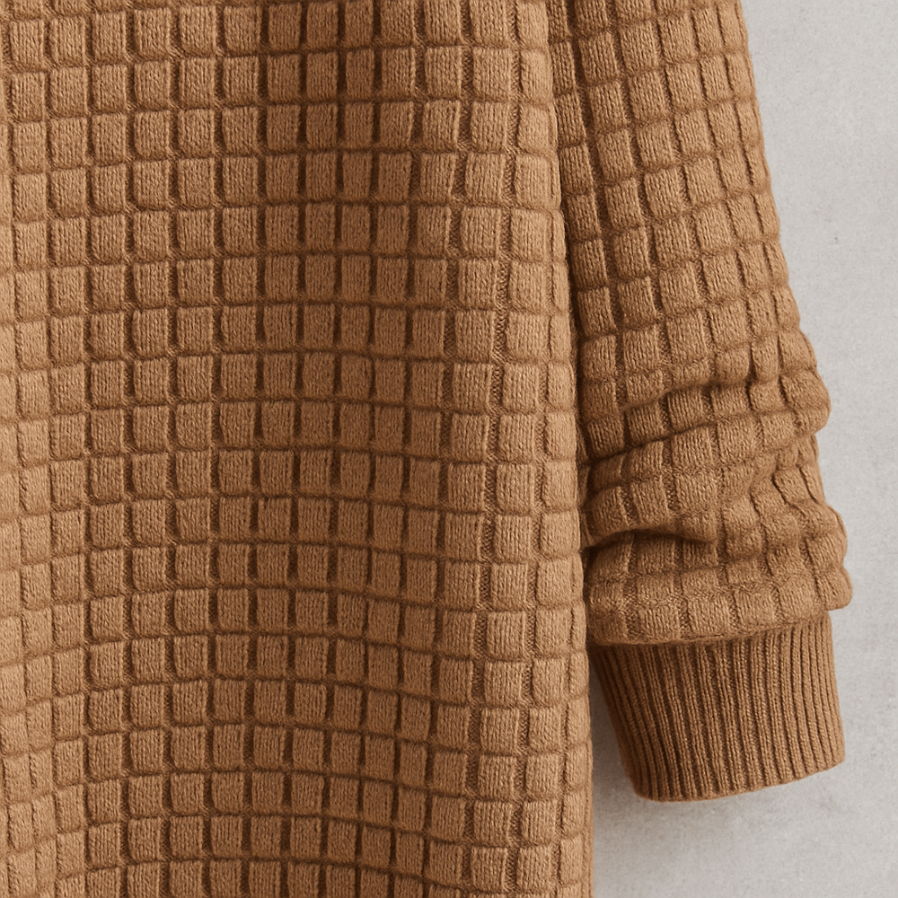 Leichter Damen Kapuzen Strickjacke mit Reißverschluss | Übergang