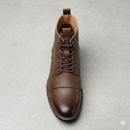 Elegante Herren Stiefeletten | Rutschfest & mit Reißverschluss