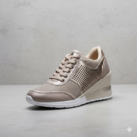 Damen Sneaker mit Keilabsatz | Bequem & Atmungsaktiv