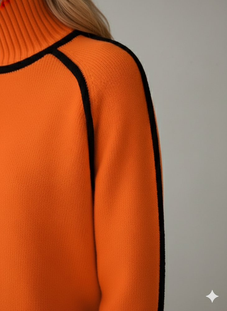 Damenpullover mit Stehkragen | Locker & Modern für Herbst/Winter