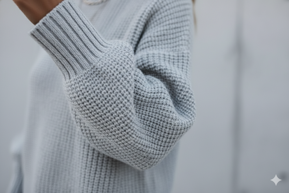 Locker gestrickter Damenpullover | Oversize & Freizeit