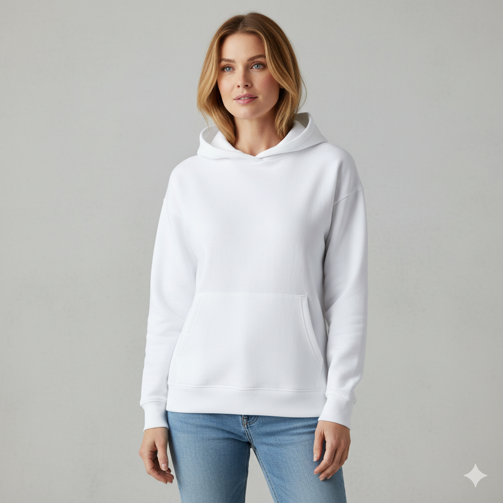 Moderner Damen Hoodie mit Statement