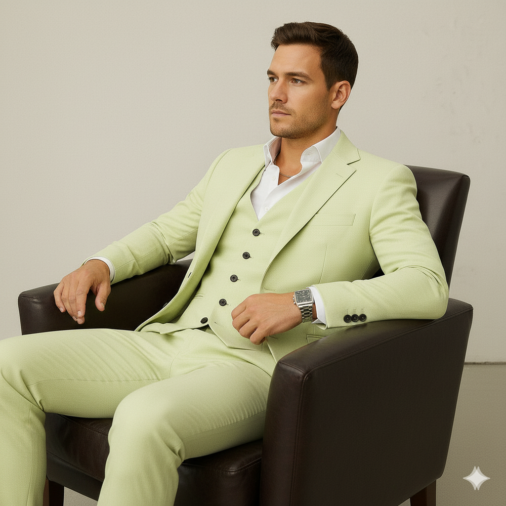 Leichter Herrenanzug aus Leinen | Herbst & Business