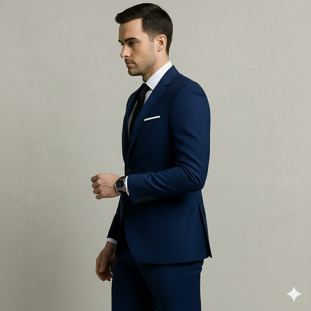 Herren Anzug 3-teilig | Slim Fit Business & Elegant