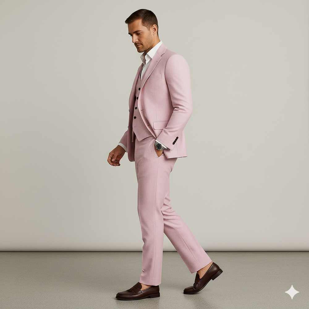 Leichter Herrenanzug aus Leinen | Herbst & Business