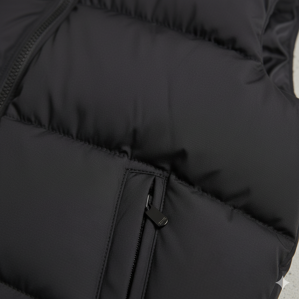 Herren Steppweste mit Kapuze | Warm & Bequem | Herbst/Winter