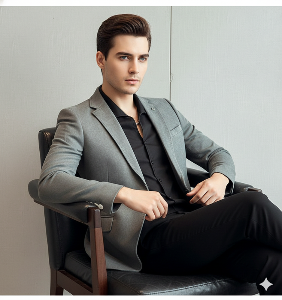 Modernes Slim Fit Sakko für Herren