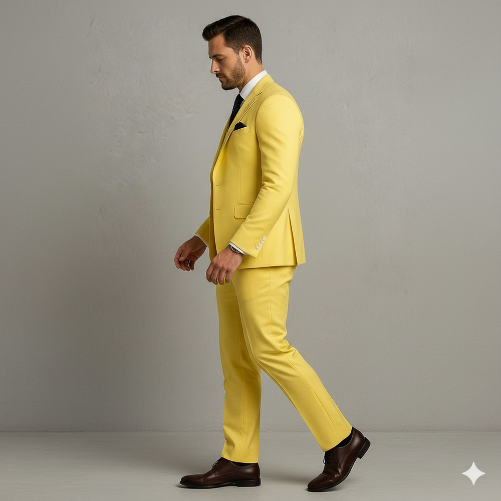 Herren Anzug 3-teilig | Slim Fit Elegant für Hochzeit & Business