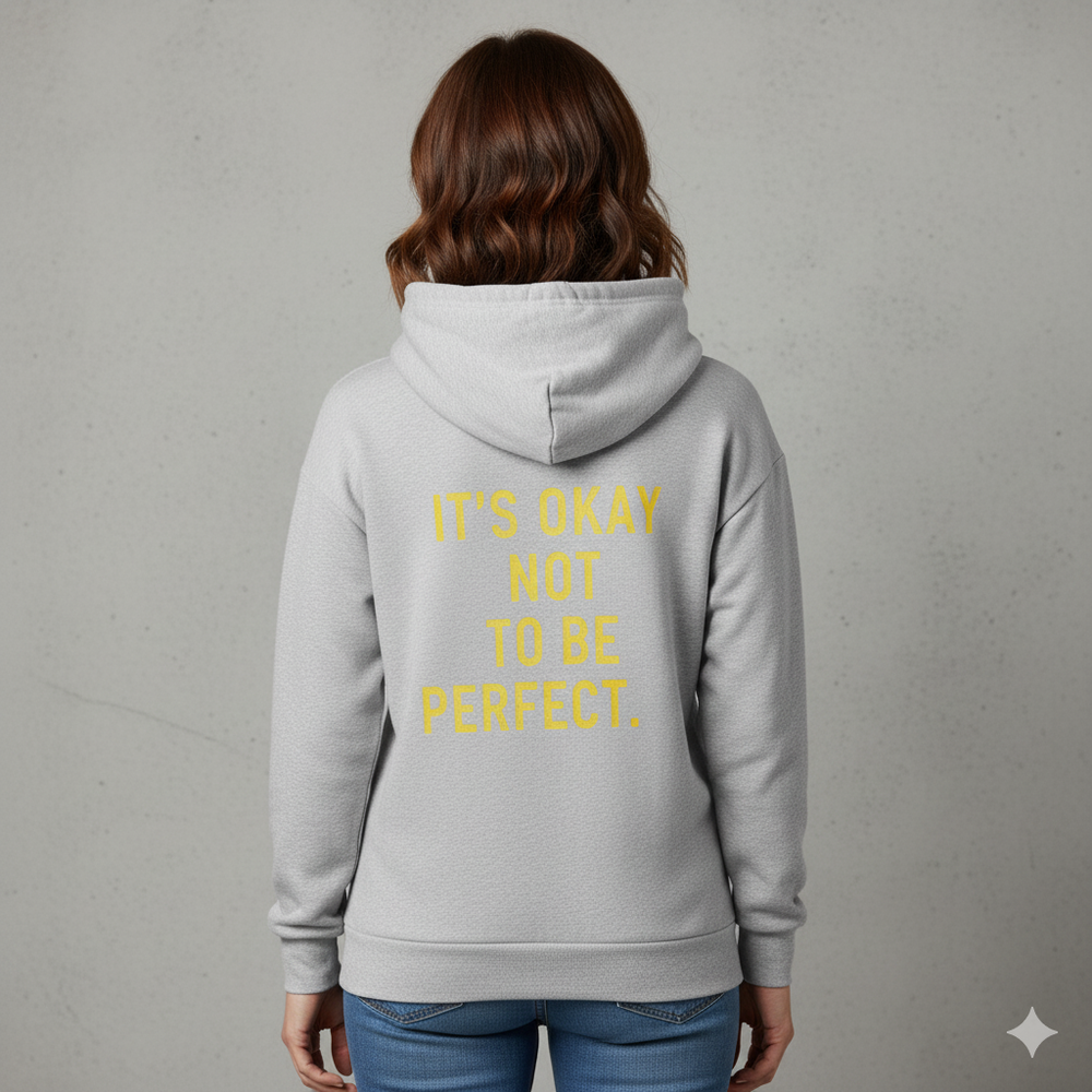Moderner Damen Hoodie mit Statement