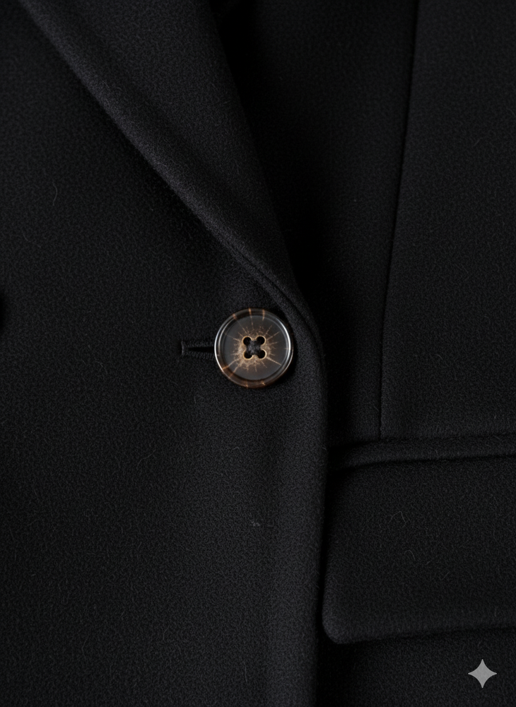 Damen Mantel mit Reverskragen | Doppelreihig & Elegant | Herbst/Winter