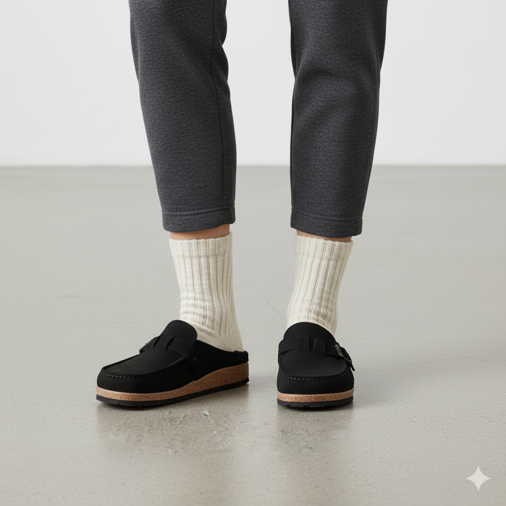 Bequeme Damen Clogs | Ergonomisches Fußbett & Rutschfeste Sohle