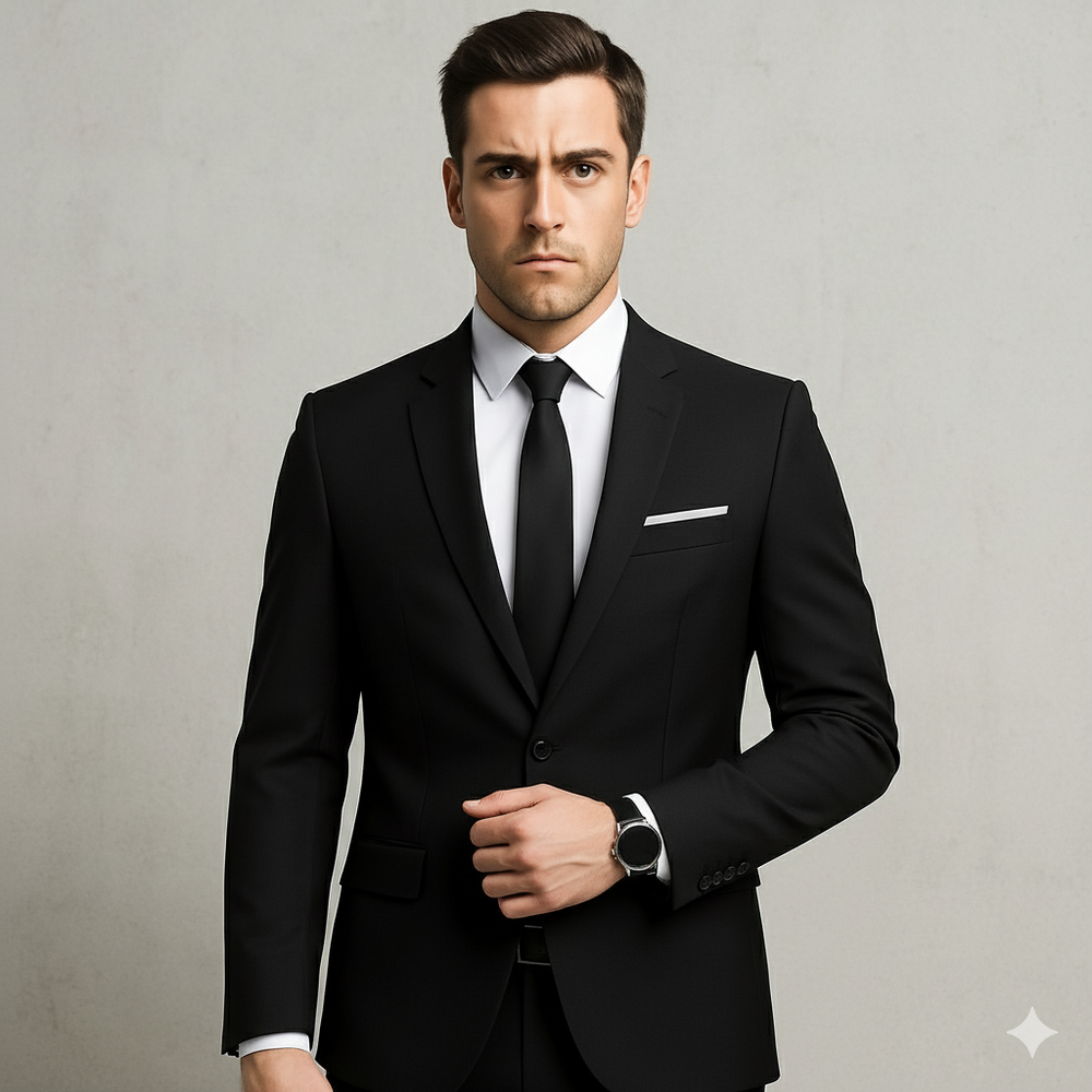 Herren Anzug 3-teilig | Slim Fit Business & Elegant