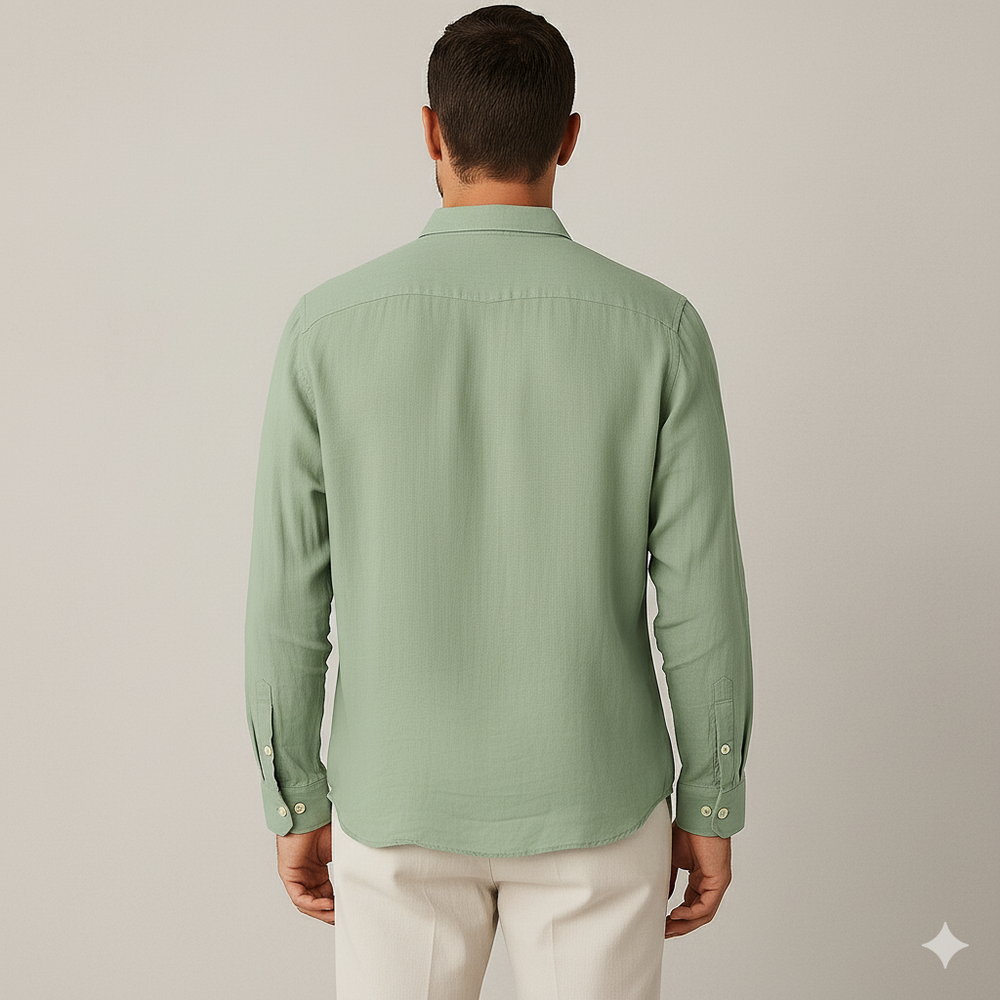 Herren Leinenhemd | Atmungsaktiv & Lässig für Herbst & Freizeit