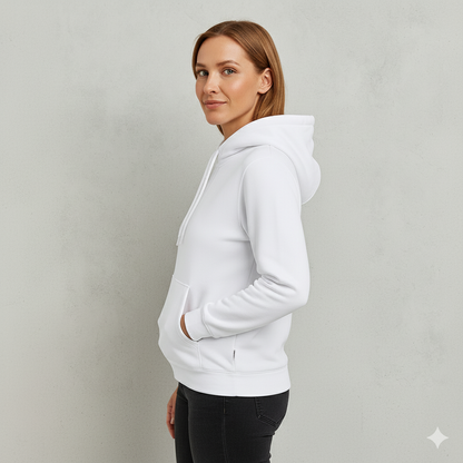 Warmer Damen Hoodie aus Fleece | Freizeit & Winter