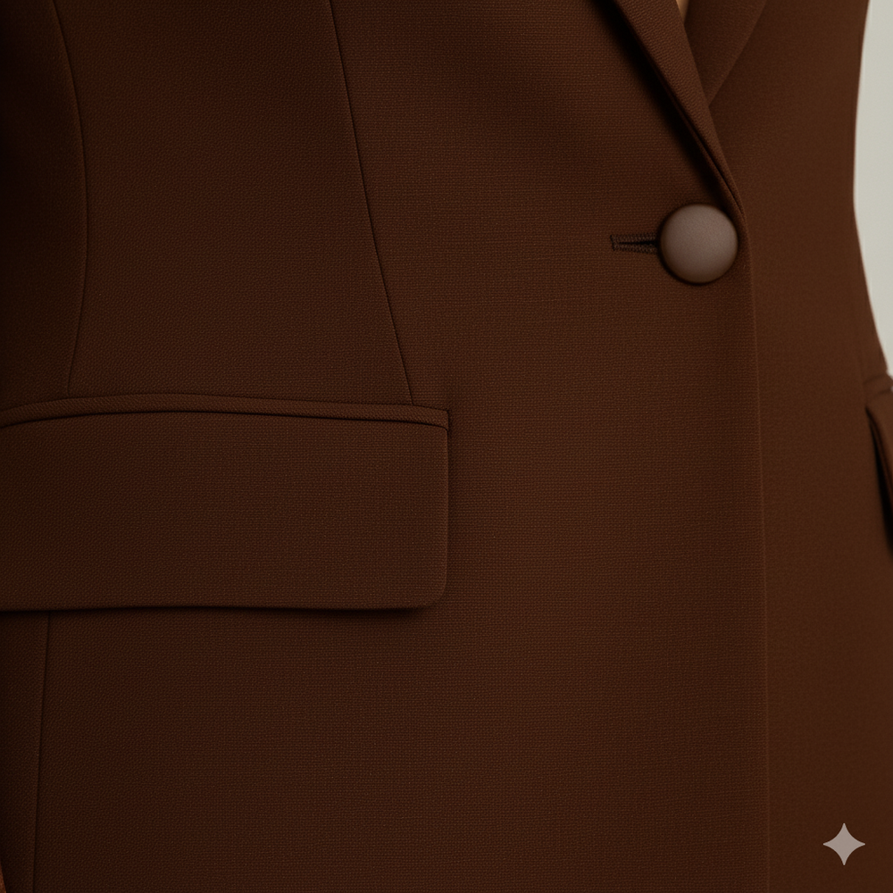 Elegantes Damen Anzugset | Blazer & Hose | Slim Fit Business