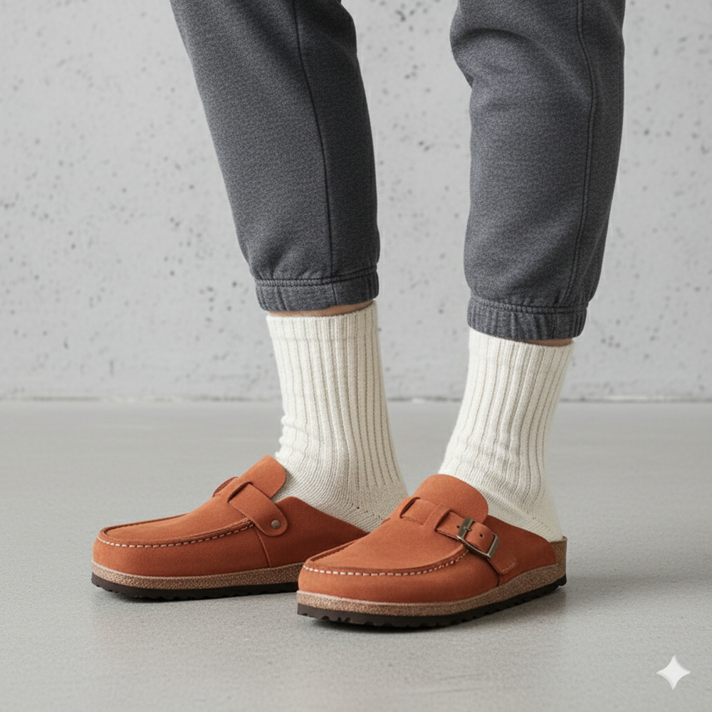 Bequeme Damen Clogs | Ergonomisches Fußbett & Rutschfeste Sohle