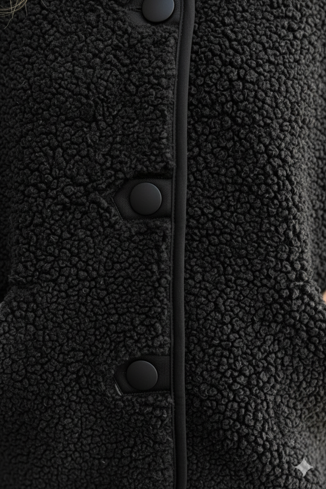 Kuschelige Damenweste mit Knöpfen | Warm für Herbst/Winter