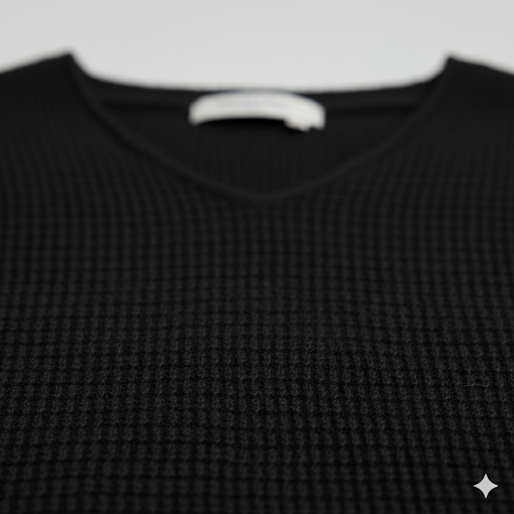 Lässiger Damen Strickpullover mit V-Ausschnitt | Freizeit | Herbst