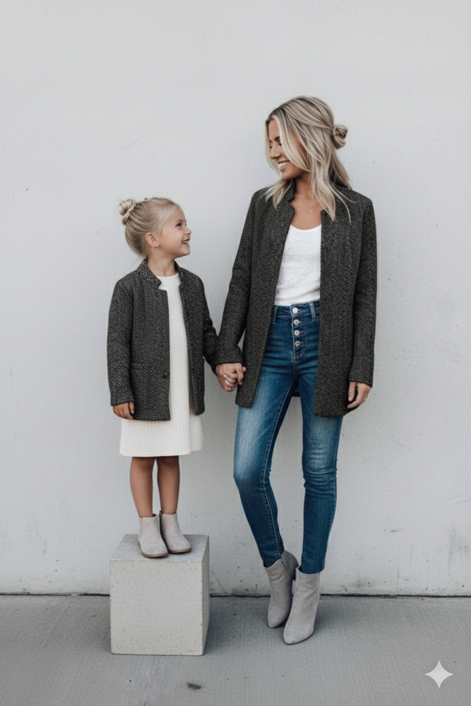 Damen Strickmantel mit offener Front | Modern & Bequem