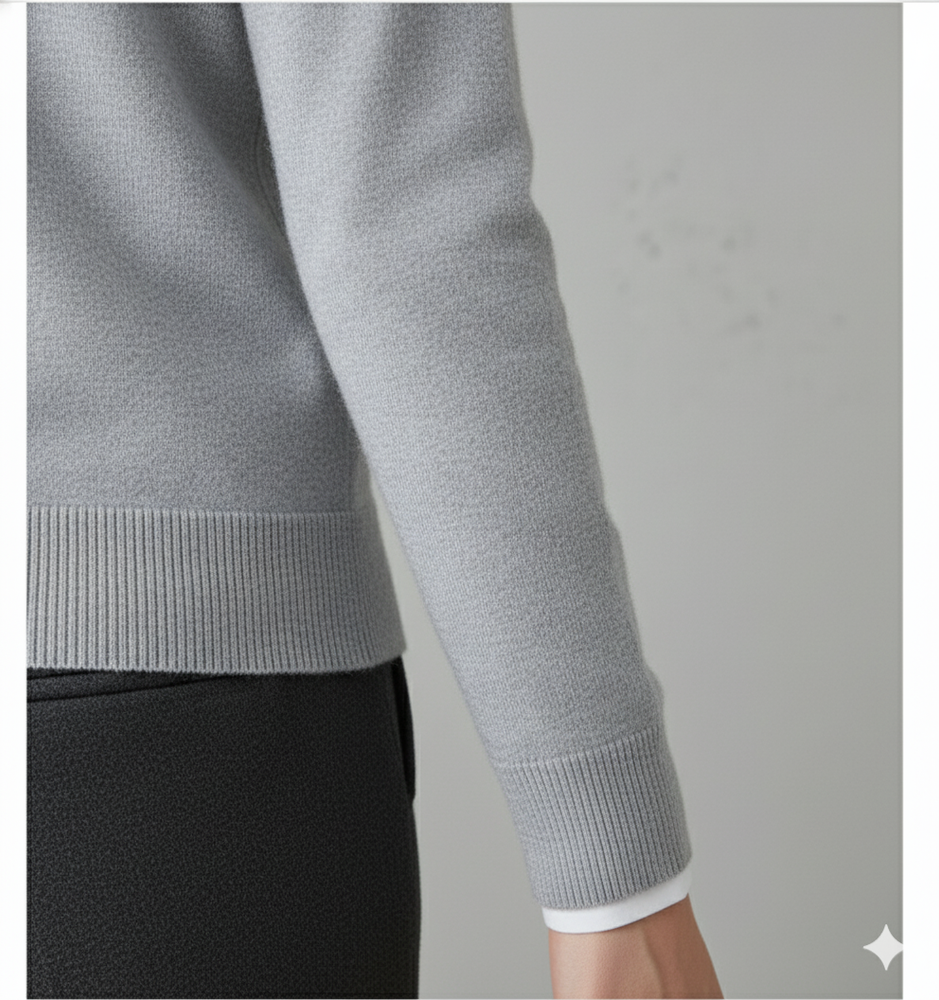 Kuscheliger Damen Strickpullover mit Rundhalsausschnitt | Winter | Elegant