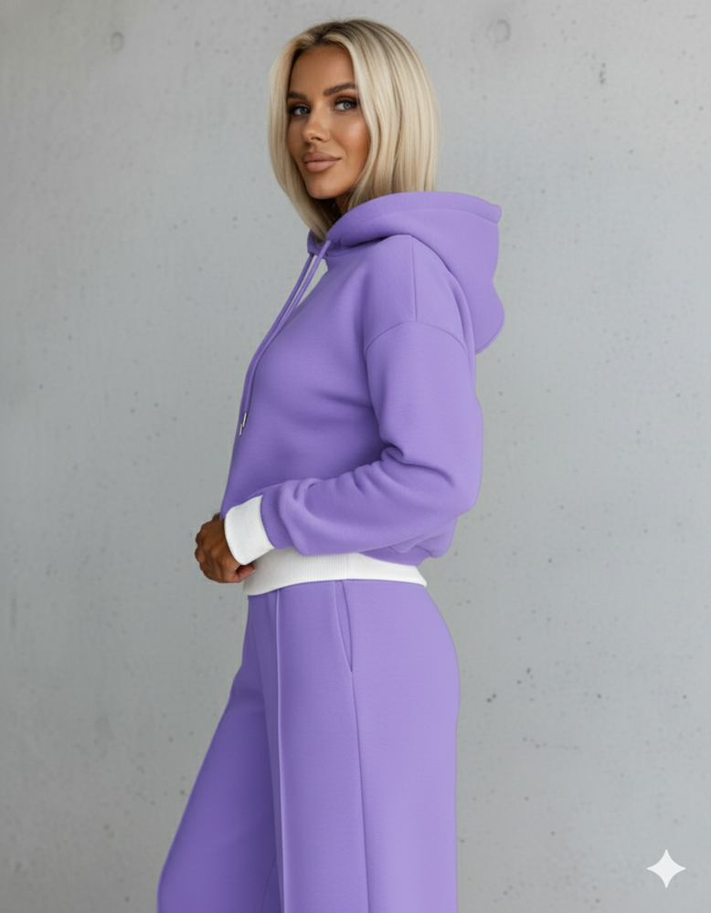 Damen Hoodie mit Kapuze | Zweiteilig & Freizeit