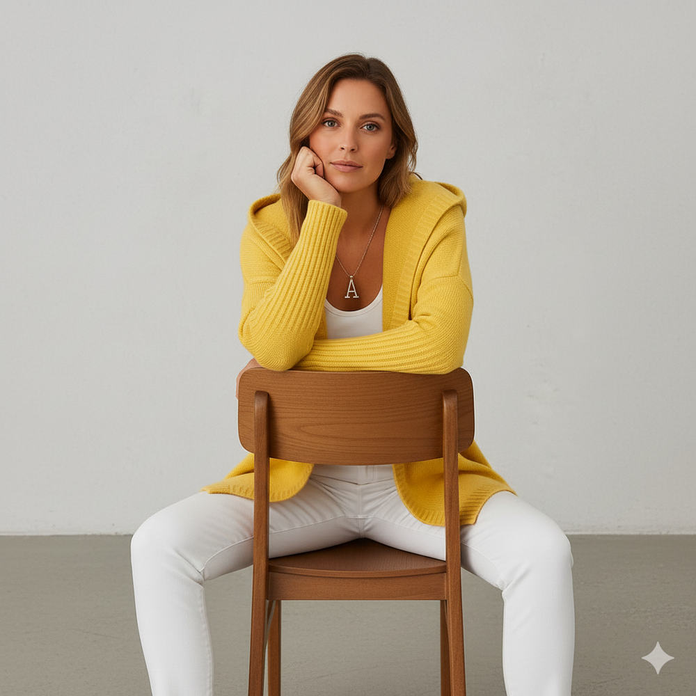 Damen Strickjacke mit Kapuze | Lässig & Übergang