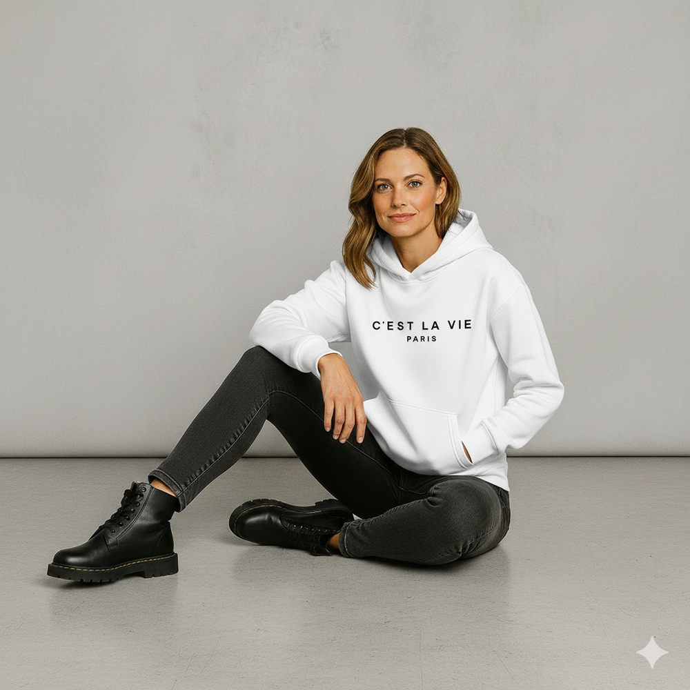 Damen Hoodie mit Print | Lässig & Bequem
