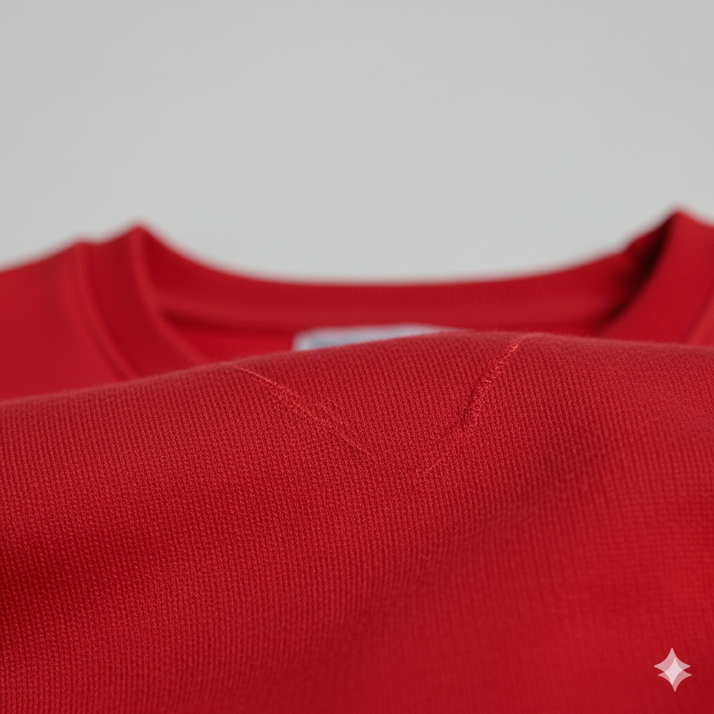 Herren Sweatshirt mit Rundhalsausschnitt