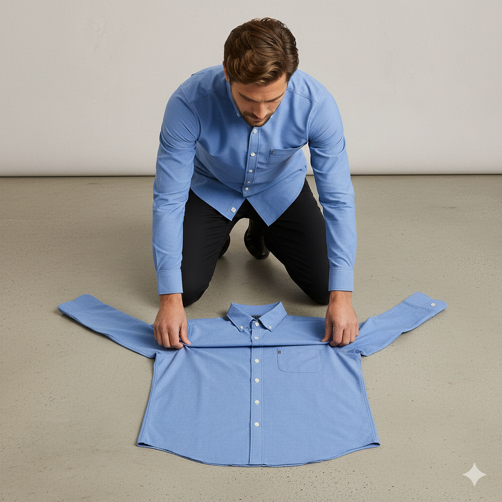 Herren Slim Fit Businesshemd | Atmungsaktiv & Herbst