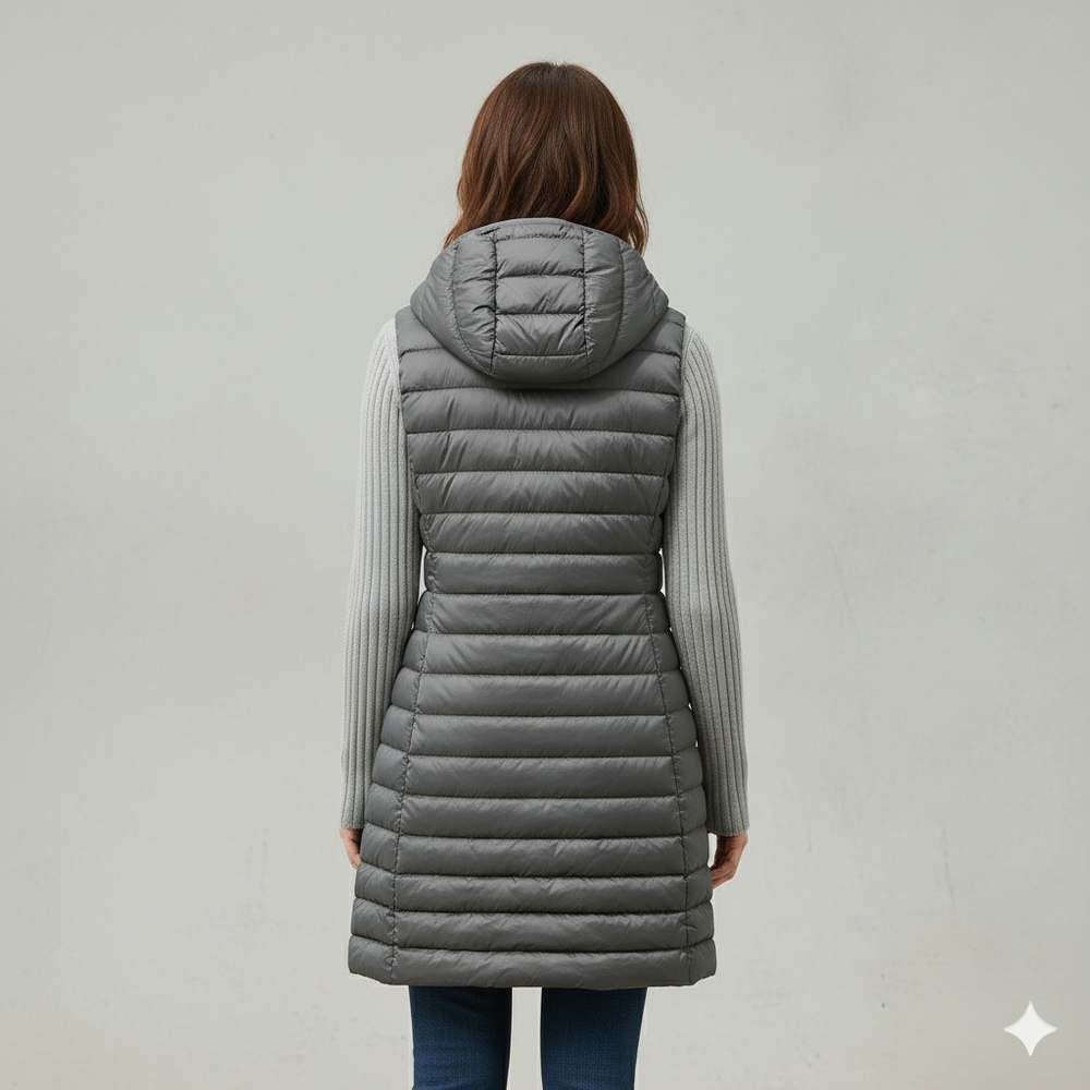 Damenweste mit Kapuze | Leicht & Warm für Herbst/Winter