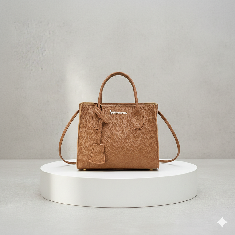 Damen Umhängetasche aus Kunstleder | Klein & Elegant