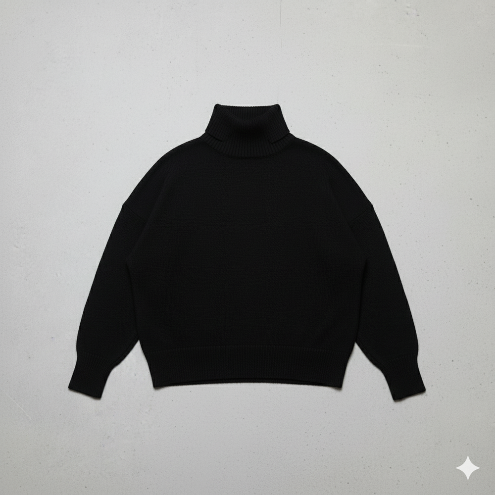 Kuscheliger Damenpullover mit Rollkragen | Warm für Herbst/Winter