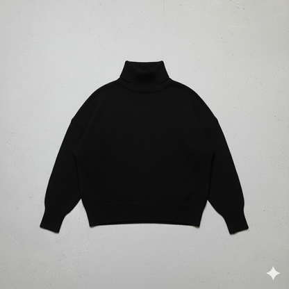 Kuscheliger Damenpullover mit Rollkragen | Warm für Herbst/Winter