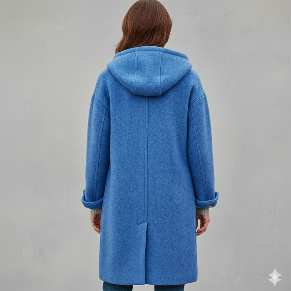 Warmer Damen Mantel aus Teddyfleece | Kuschelig & Elegant für Winter
