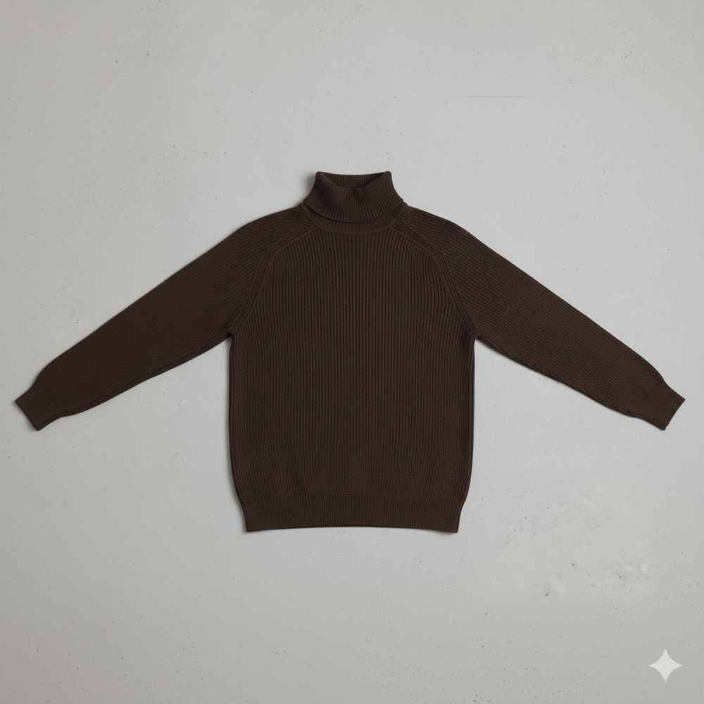 Herren Strickpullover mit Rollkragen | Warm & Elegant | Winter