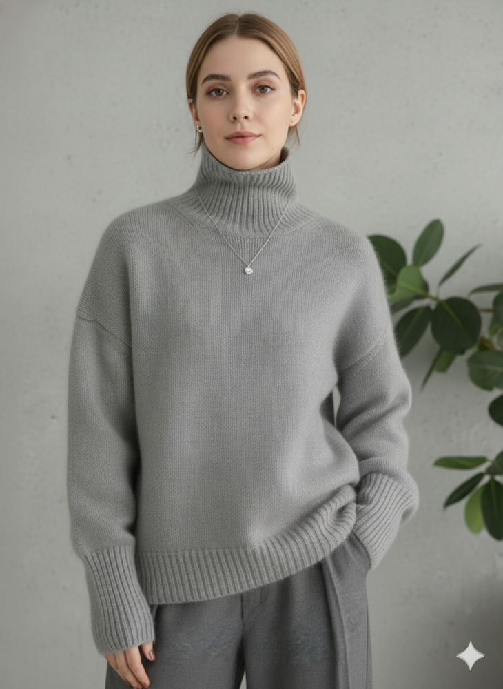 Kuscheliger Damen Rollkragenpullover | Herbst Winter