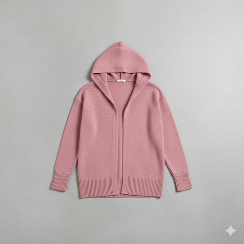 Damen Strickjacke mit Kapuze | Lässig & Übergang