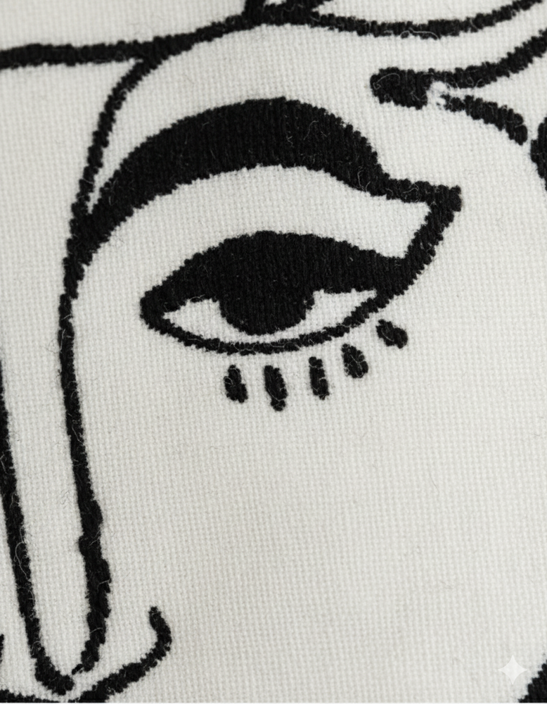 Damen Wollmantel mit Karomuster | Oversize & Warm | Winter