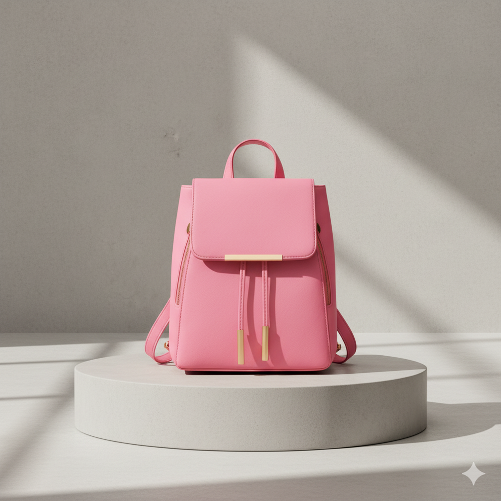 Damen Rucksack aus Kunstleder | Elegant & Praktisch